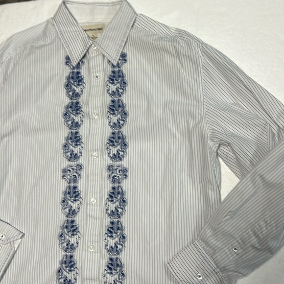 Pronto Uomo Other - ⭐️ 2 for $15 Pronto Uomo striped long sleeve casual or dress button down